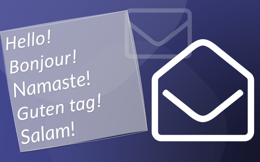 Multi-Language, Conditional Emails