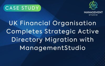 Active Directory Consolidation Project